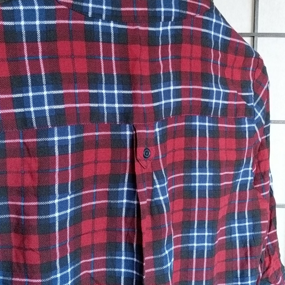 Mix By Hawthorn Stitch Fix Flannel Pullover Shirt View 6
